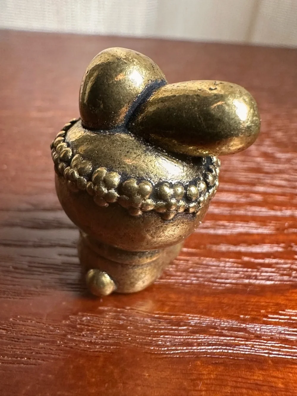 Mini Brass Melody Bunny Collectible Figurine - Vintage Style - Picture 5 of 14